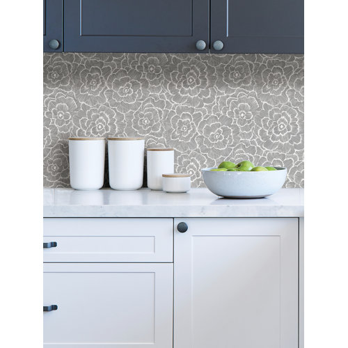 Lark Manor Lilburn Peel & Stick Floral Wallpaper & Reviews Wayfair